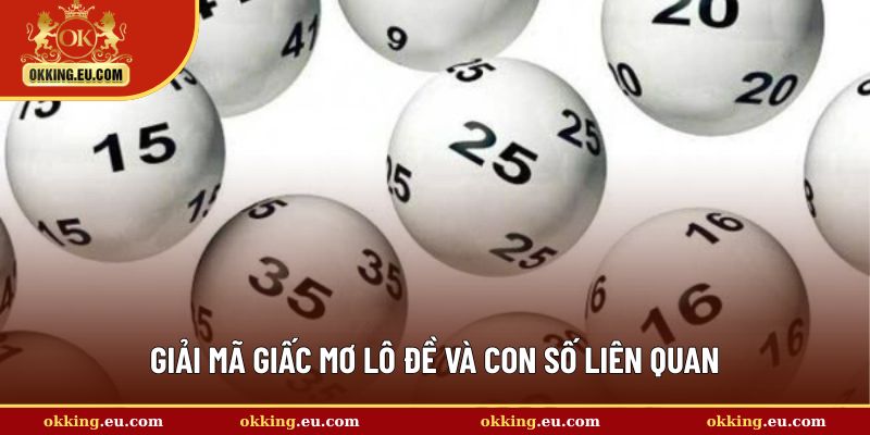 Những giấc mơ thường gặp và con số liên quan