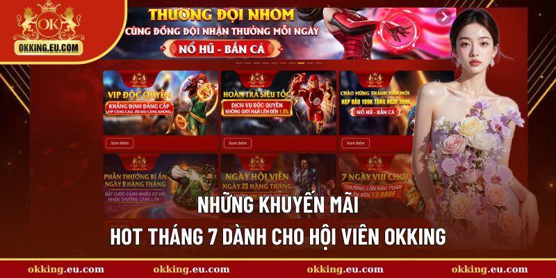 OKKING với kho khuyến mãi cực hậu hĩnh