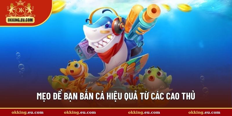 Mẹo để bạn bắn cá hiệu quả từ các cao thủ